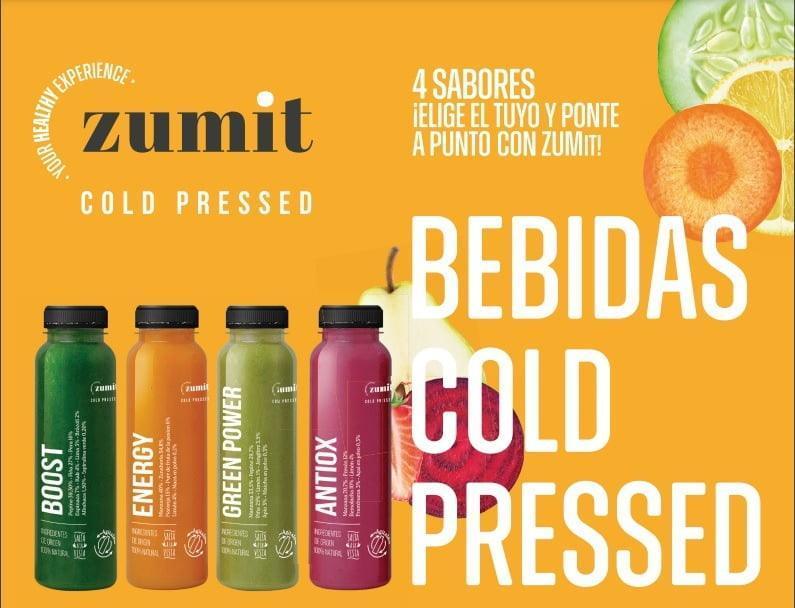 Zumos Cold Pressed Premium de Zumit