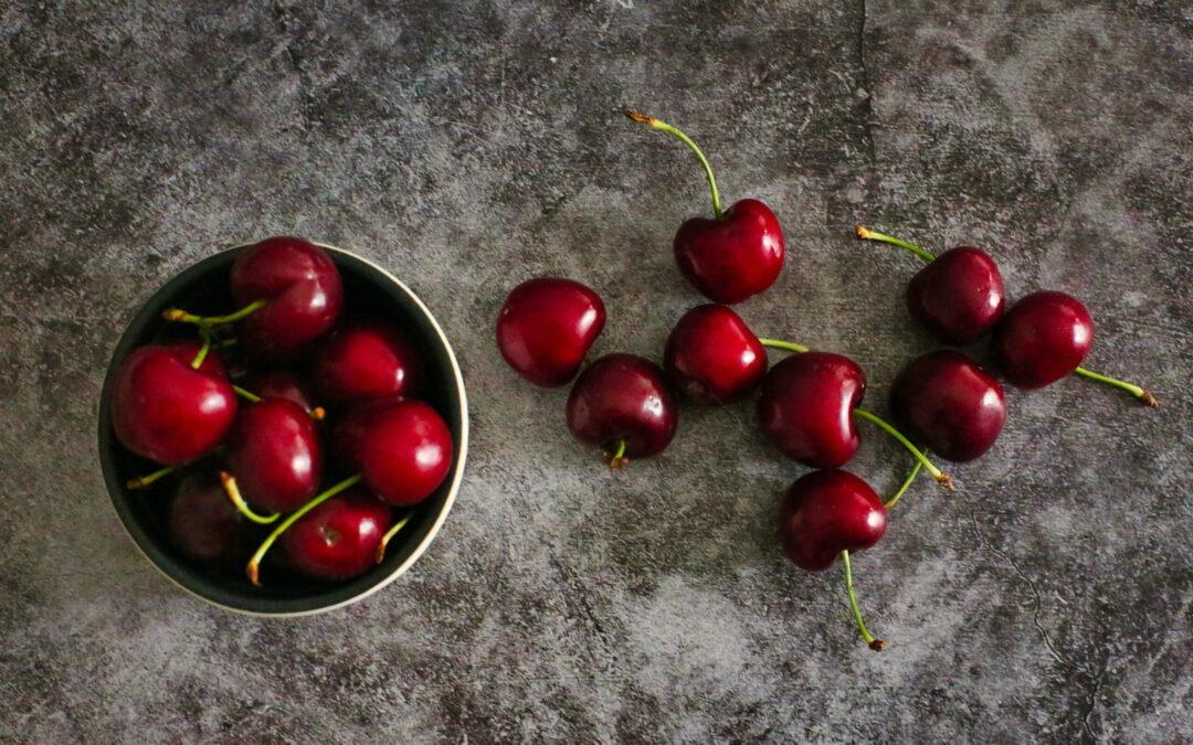 Kirschen, die Frucht, die Ihre sportliche Leistung steigert