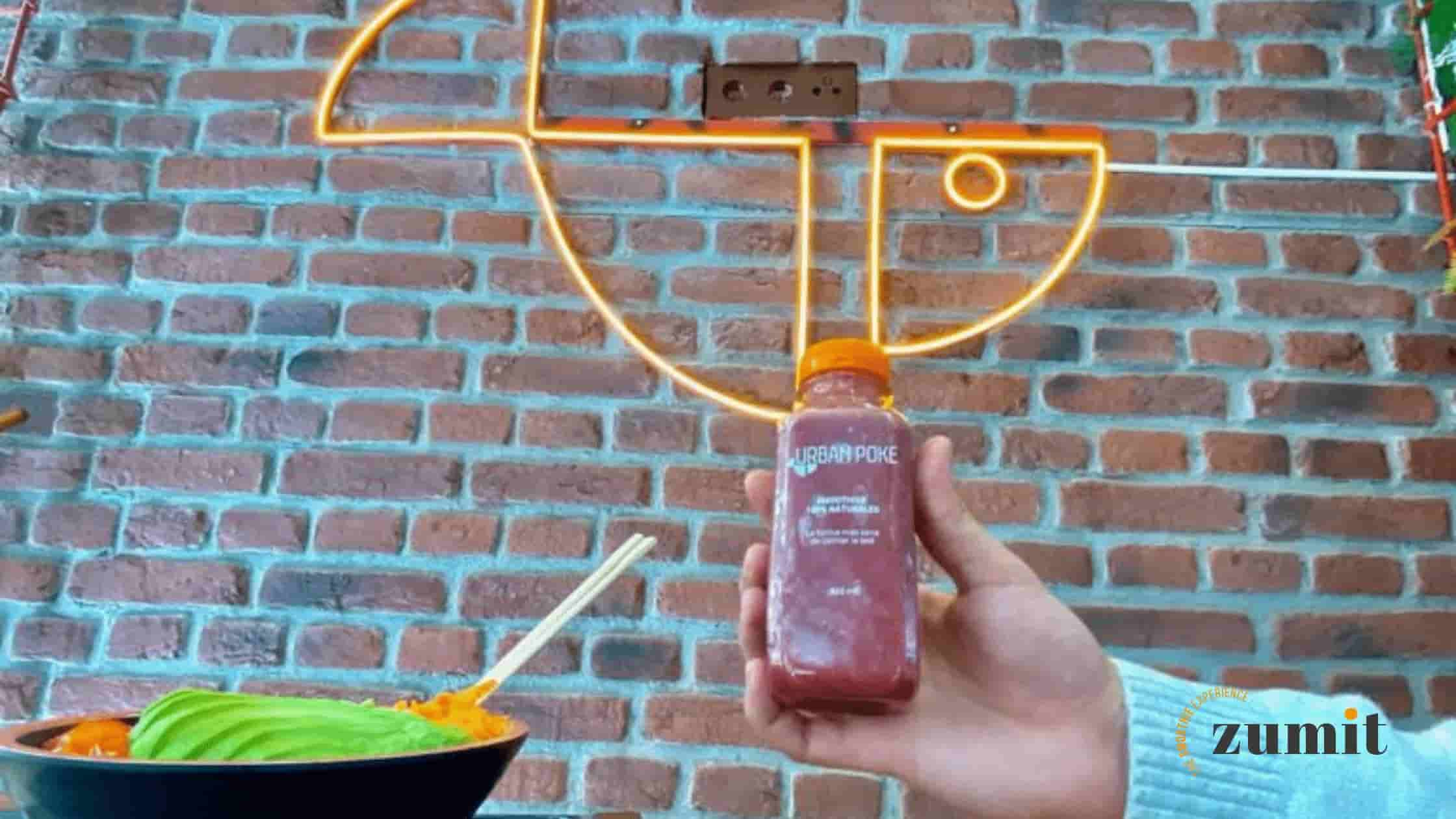 Smoothies de Zumit en Urban Poke