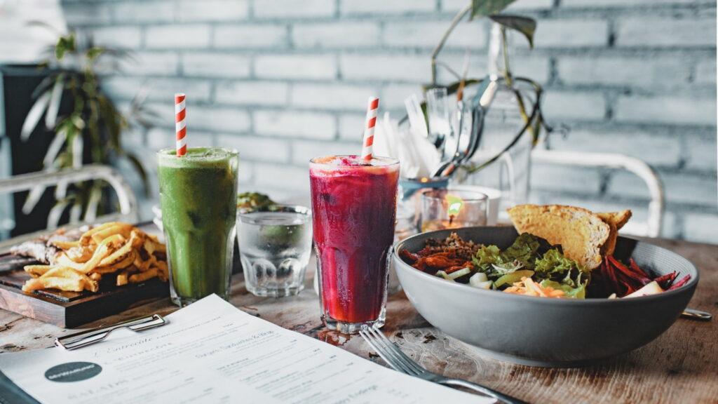 Smoothies Zumit en un bar