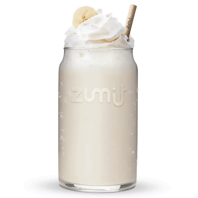 Milkshake Banana de Zumit - caja de 20 unidades de milkshake de plátano natural