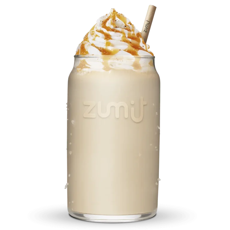 Milkshake Salted Caramel de Zumit - caja de 20 unidades de milkshake de caramelo salado