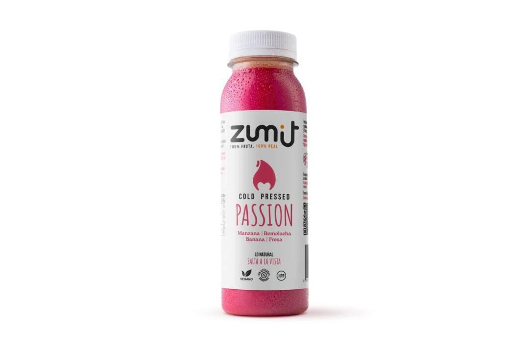 Zumo Cold Pressed Squeeze Passion HPP de Zumit - caja de 8 unidades