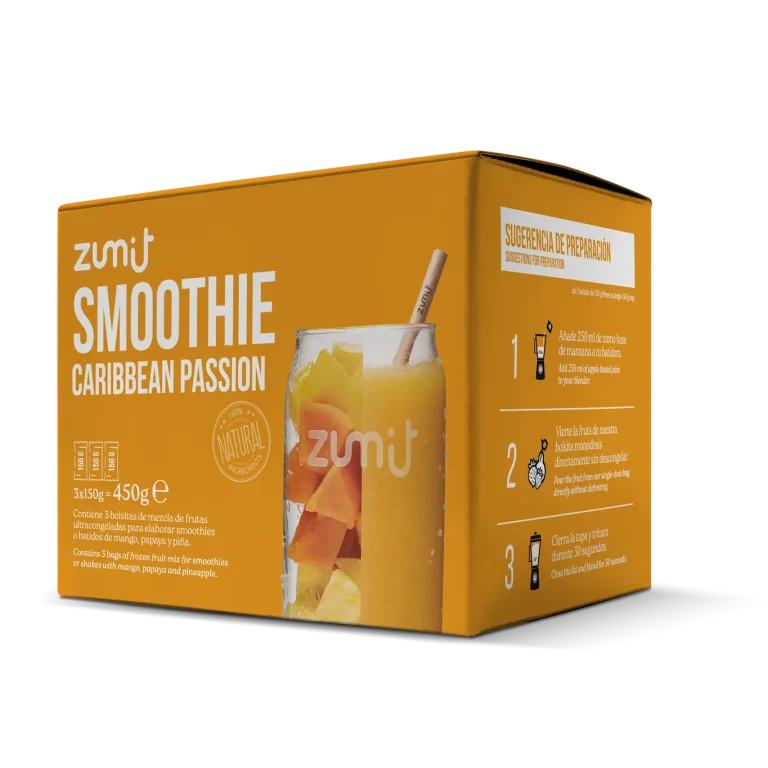 Smoothie retail Caribbean passion