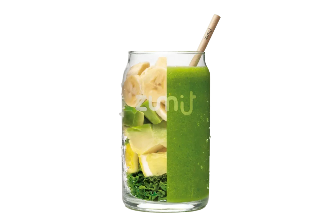 Smoothie Aguacate Mix de Zumit- Caja de 20 unidades de aguacate, plátano, limón y col rizada