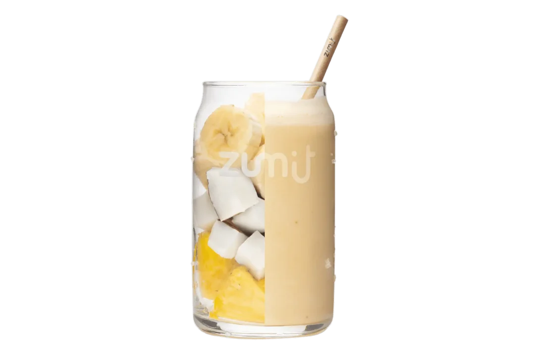 Smoothie Colada Jungle de Zumit- Caja de 20 unidades de coco, piña y plátano